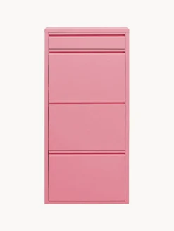 Zapateros|Zapateros>Kare Design Zapatero de pared con compartimentos plegables Caruso Rosa