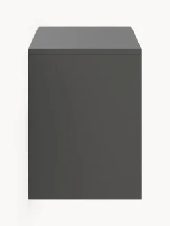 New Zapatero de pared con puertas abatibles y frente acanalado Shea Zapateros|Zapateros