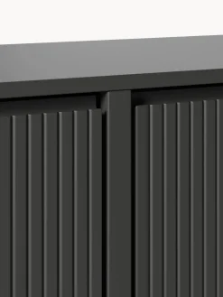 New Zapatero de pared con puertas abatibles y frente acanalado Shea Zapateros|Zapateros