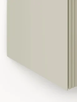 Sale Zapatero de pared con puertas abatibles y frente acanalado Shea Zapateros|Zapateros