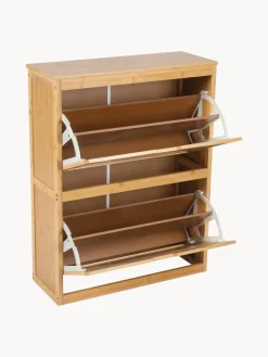 Zapateros|Zapateros></noscript>Andrea House Zapatero de pared de madera de bambú Kedar