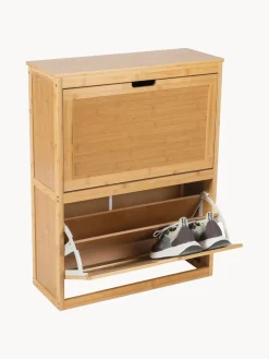 Zapateros|Zapateros></noscript>Andrea House Zapatero de pared de madera de bambú Kedar