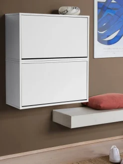 Zapateros|Zapateros>ReCollector Zapatero de pared Blanco