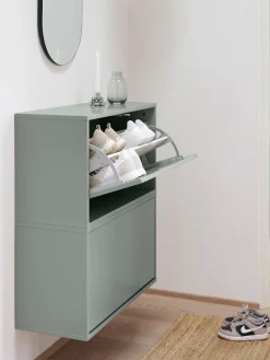 Zapateros|Zapateros></noscript>ReCollector Zapatero de pared Gris